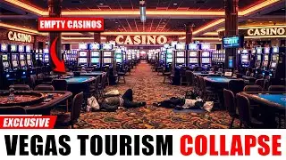 Vegas Tourism Collapse Turns Empty Casinos Into Homeless Shelters