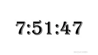 Free Digital Clock for PowerPoint - MatsClock 120001