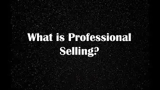 What is Professional Selling?  - | Doug Dvorak | Motivational Speaker | Keynote Speaker | Humorist |