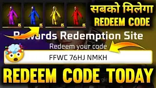 Free Fire Redeem Code Today 11 August 2022 | New Redeem Code Free Fire | Redeem Code Free Fire