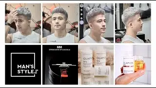 Cách chăm sóc, tạo kiểu tóc Short Quiff * Man's Styles * Morris Motley & Olaplex * Zuy Minh * Phần 2
