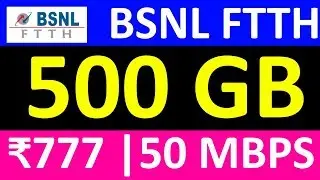 BSNL Offers 500GB Data, 50Mbps Speed With New Rs. 777 FTTH Plan