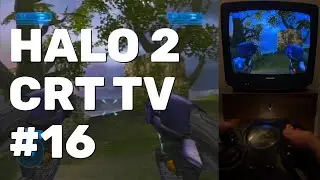Halo 2 Walkthrough Part 16 (OG Xbox CRT TV)