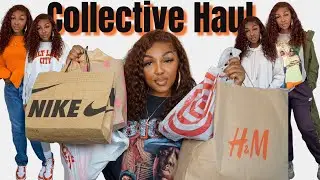 HUGE Collective Haul 2022 | Fall Outfits| Ross, H&M, TJ Maxx, Nike