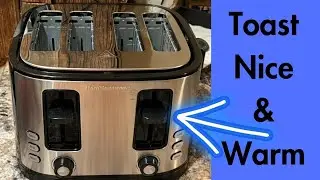 Let's Make Some Toast - Hamilton Beach Toaster In Action