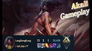 How hard can AKALI be in Wild Rift? Patch 2.2 (before Riot did a surgery on Akali)