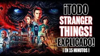 STRANGER THINGS en 15 MINUTOS 😱🔥 ( Temporada 1; 2; 3 y 4) - LO QUE NO RECORDABAS - DANNA TE CUENTA