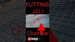 FUTTING JALI - Chair Bar #chair #foundation #bbs #construction #viralvideo #viral