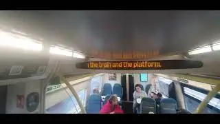 Southern Class 377/1 Announcement Approaching Horsham 23rd January 2026