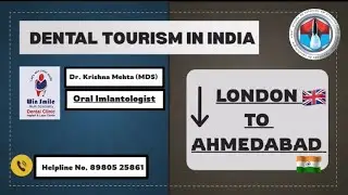 Full Mouth Implantation In NRI | Dental Tourism | NRI Dental Treatment By Dr. Krishna Mehta (MDS) 