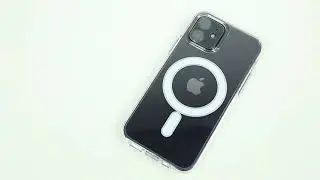 Shockproof transparent clear TPU magnet phone case for magsafe case