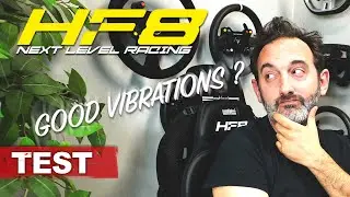 Test HF8 Next Level Racing - Good Vibration ? PC, PS5, PS4, Xbox, Nintendo Switch