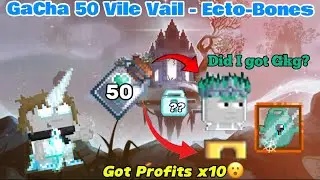 GACHA 50 Vv - Ecto-Bone For Ghostking’s GLORY (Profits x10) | Growtopia 2024 Road to Dr.Tittle #Ep2
