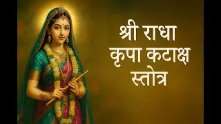 🌺 श्री राधा कृपा कटाक्ष स्तोत्रम् | Radha Kataksha Mantra 🕉️ 🙏Chant for Divine Grace & Bhakti