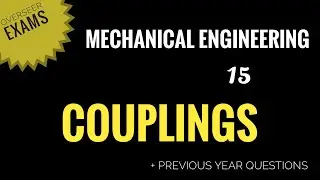 MECHANICAL ENGINEERING || PART 15 || MACHINE DRAWING - COUPLINGS || KWA EXAM || MALAYALAM