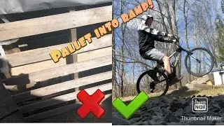 turning a pallet into a ramp!
