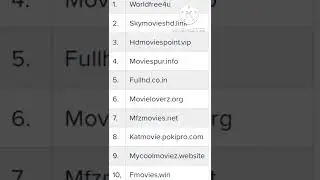 top 10 website for movie download ✨✨✨