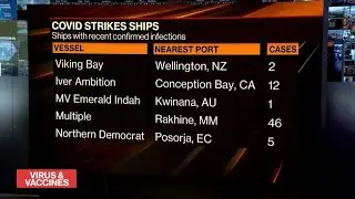 Virus Cases Climb Aboard Ships At Sea