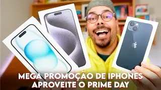 IPHONE 13 E IPHONE 15 EM MEGA PROMO&Ccedil;&Atilde;O: APROVEITE O PRIME DAY DA AMAZON