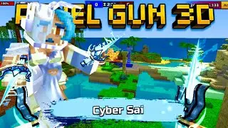 (PIXELGUN3D) !!THE BEST DASH MELEE EVEN AT LEGENDARY!! |CYBER SAI|SHOWCASE!!