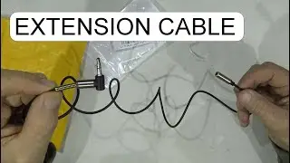 UNBOXING HEADSET EXTENSION CABLE JACK