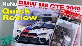 Model car kit review - BMW M8 GTE-NuNu's release + detail up set