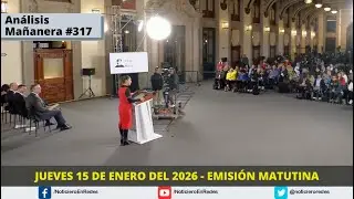 🔴 #EnVivo | Conferencia Mañanera de la Presidenta Claudia Sheinbaum | Jueves 15 de Enero 2026