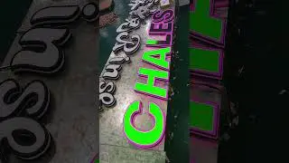 We can create unique effects for you like this#sign #signage #design #signagedesign #ledlight