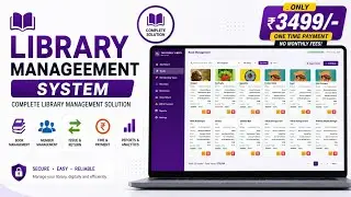Library Management System Project | Web Based Library Software