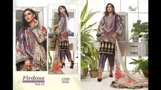 Firdous Exclusive Collection Vol 11 Shree Fabs Pakistani Salwar Suits    Manufacturer Wholesaler