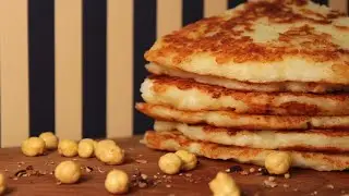 Сырный блин. Быстро, сытно и очень сырно! 