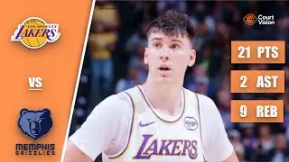 Jake LaRavia - 21 Points, 9 Rebounds, 2 Assists vs Grizzlies - 2025-26 Regular Season
