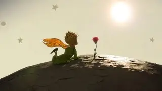 El Principito y la rosa.