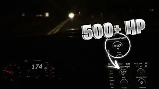 PROOF MY STOCK SCAT PACK HAS 500+ HP 😱