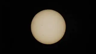 The Sun....Time-lapse 20min 25th November 2025