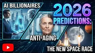 2026 Predictions: AI Billionaires, Anti-Aging & The New Space Race!