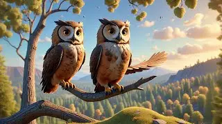 Ollie Owl Stretches Wings | Fun Kids Song | Toddler Stretching & Nursery Rhymes
