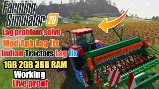 how to Fix Lag in Farming Simulator 20|fs 20 lite lag fix|fs 20 lag problem solve|Fs 20 Indian lag