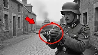 Soldier holding carrier pigeon in 1943 &mdash; zoom in, historians are shocked