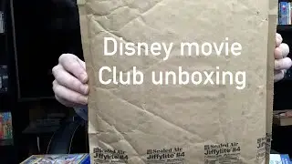 Disney movie club unboxing