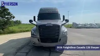 2026 Freightliner Cascadia 126 Sleeper Walkthrough Video