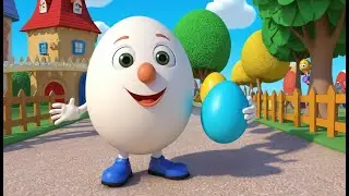 Humpty Dumpty Baby Egg 🥚👶 | 3D Animated Nursery Rhyme for Kids