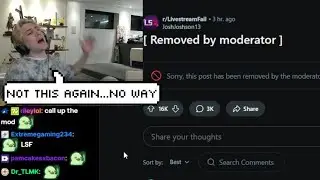 xQc Не могу поверить, что модераторы LSF удалили ещё один клип Хасана, где он издевается над свое...
