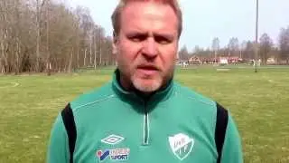 Matchintervju Lessebo GOIF - VDIF: Ola Gustavsson