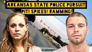 Trooper Nearly Flips Patrol Car During Arkansas High Speed Pursuit; Ramming
