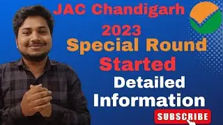 JAC Chandigarh Special Round started 2023😳😳 Explain full process😳😳 Documents infoℹ️ℹ️ Don't Miss it❌