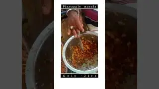 pineapple masala chat |#chats  |#streetfood |#pineapple |#masala |#foodie