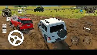Scorpio & Bolero Mud Crossing 😱 | Indian Vehicle 3D Game
