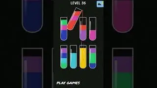 WATER COLOR SORT 🔥🔥🔥All Levels Gameplay Trailer  Android,IOS New Game #shorts#game#android#gaming#3d