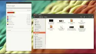 Ubuntu System Settings' storage view